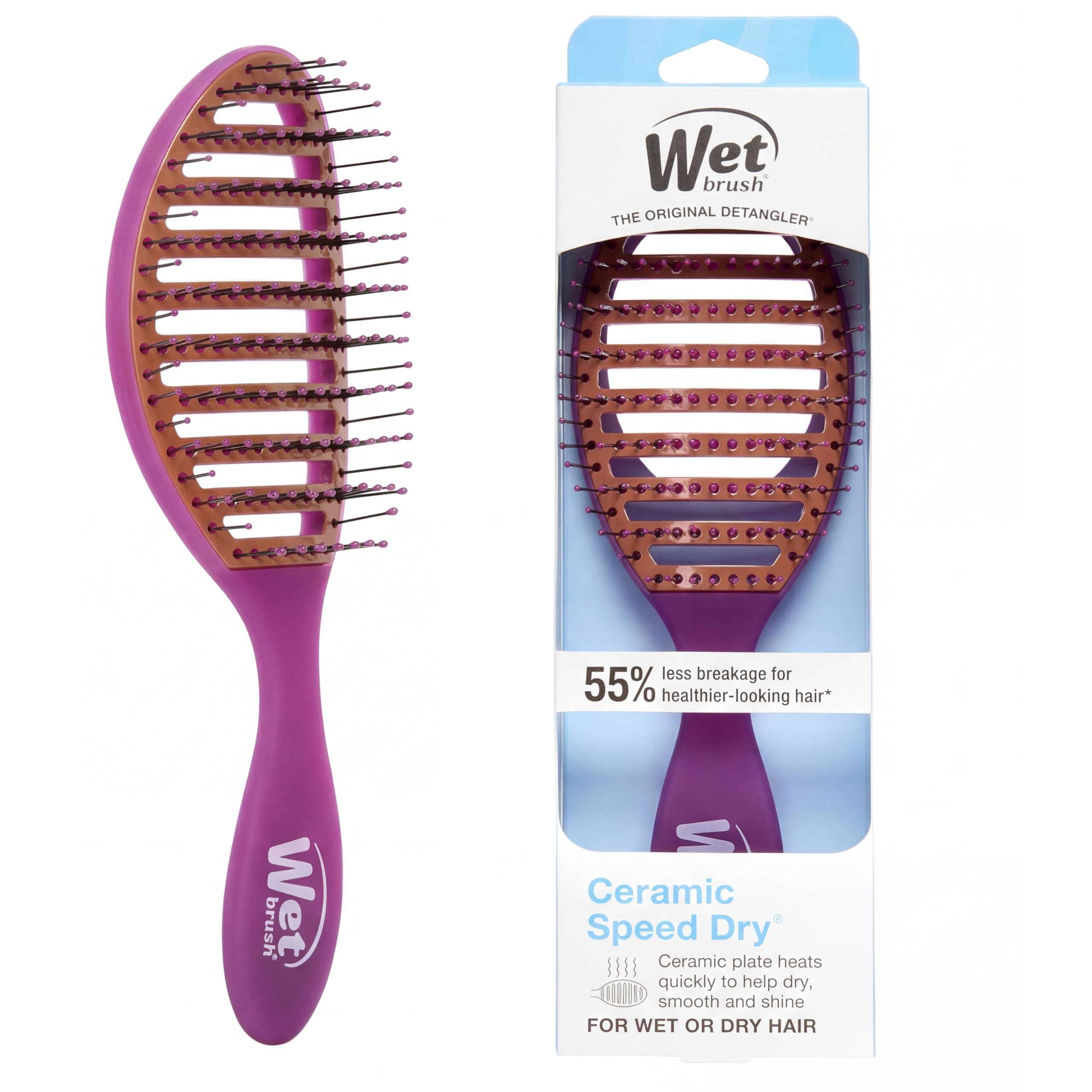 Verbブロードライヘアブラシ Amazon | ウェットブラシセラミックスピードドライヘアブラシ